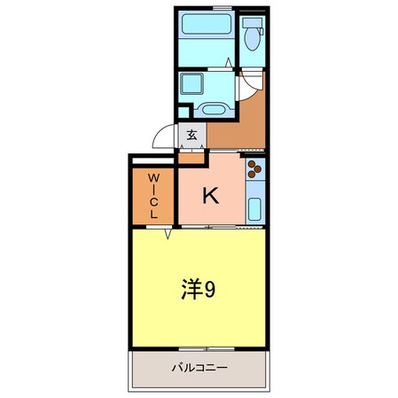 フローラ島間の物件間取画像